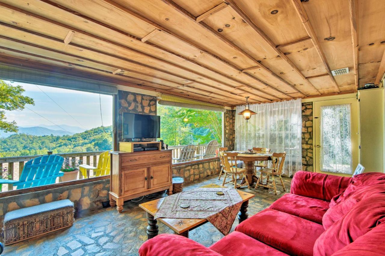 Mountain Cottage With Views Near Tail Of The Dragon! Fontana Dam エクステリア 写真