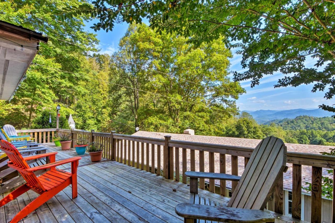 Mountain Cottage With Views Near Tail Of The Dragon! Fontana Dam エクステリア 写真