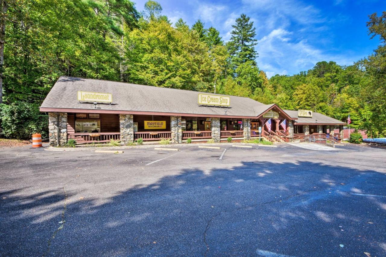 Mountain Cottage With Views Near Tail Of The Dragon! Fontana Dam エクステリア 写真