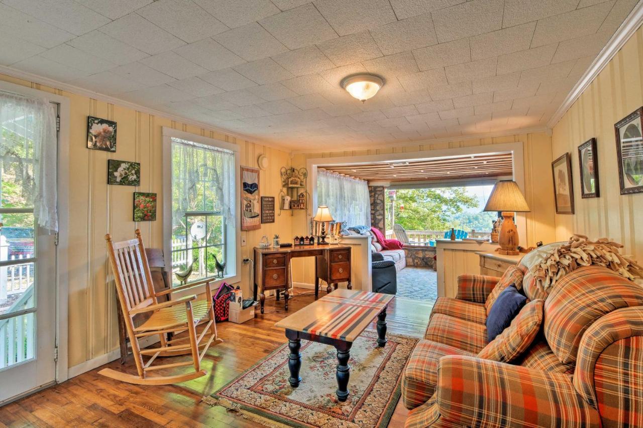Mountain Cottage With Views Near Tail Of The Dragon! Fontana Dam エクステリア 写真